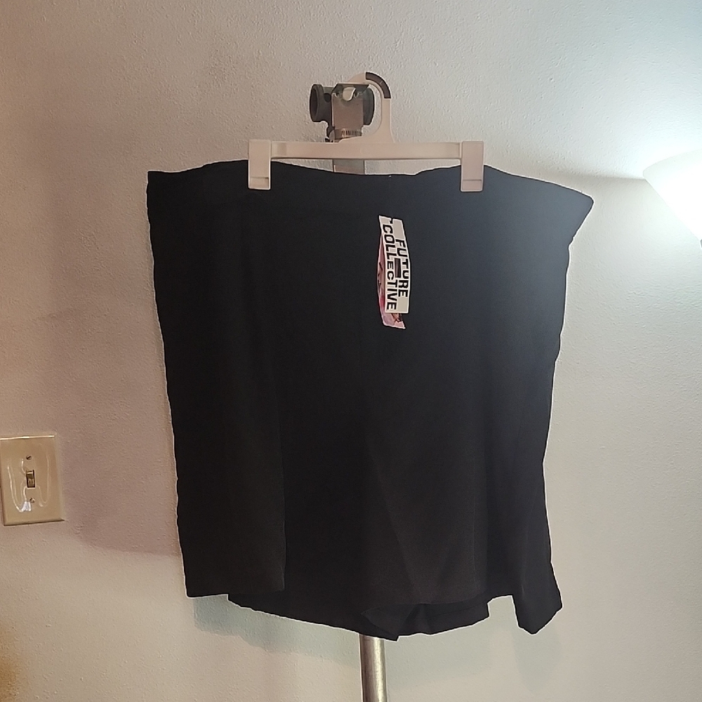 Future Collective Women's Black Shorts